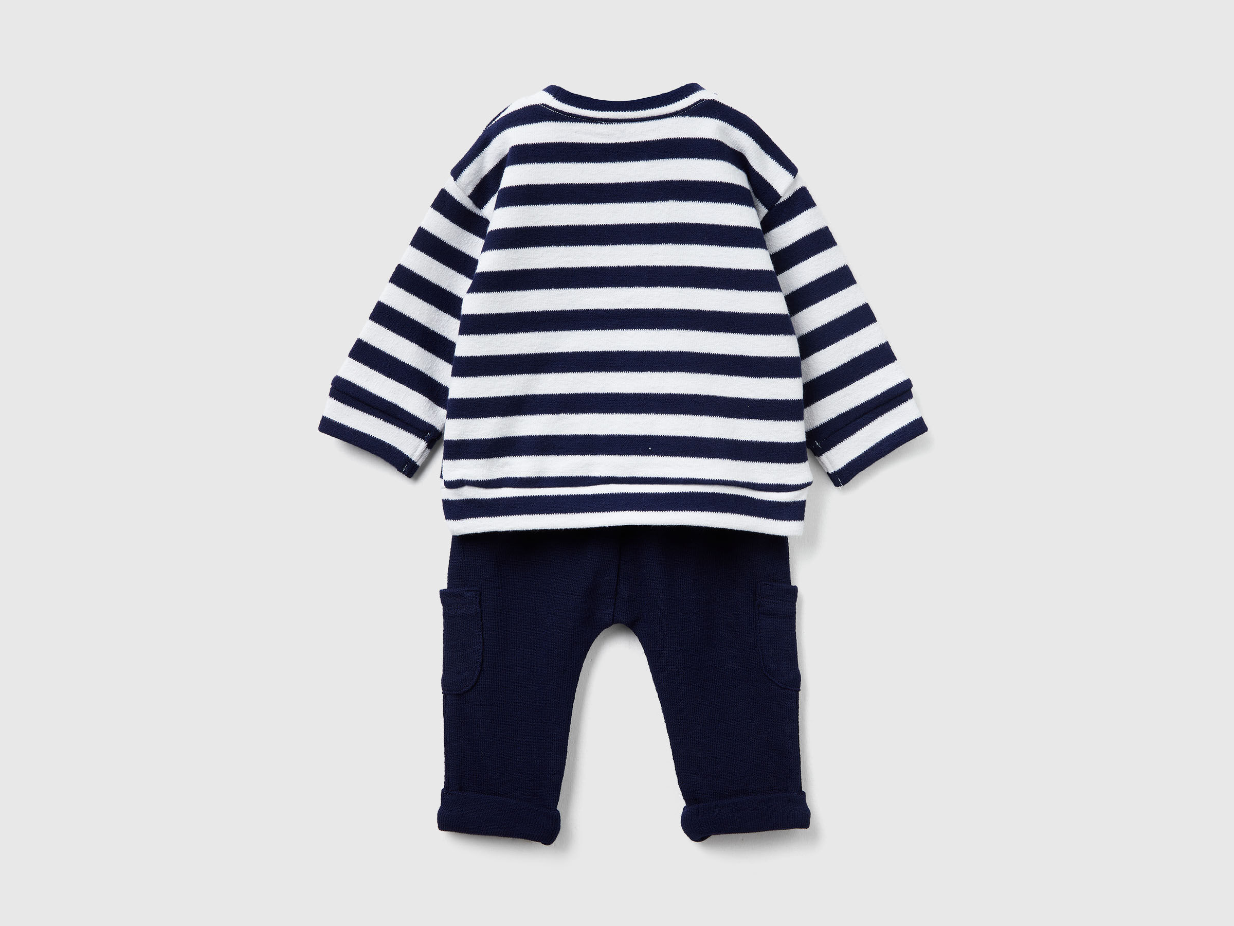 SET SWEATER+TROUSERS New Born (0-18 months) image number 2